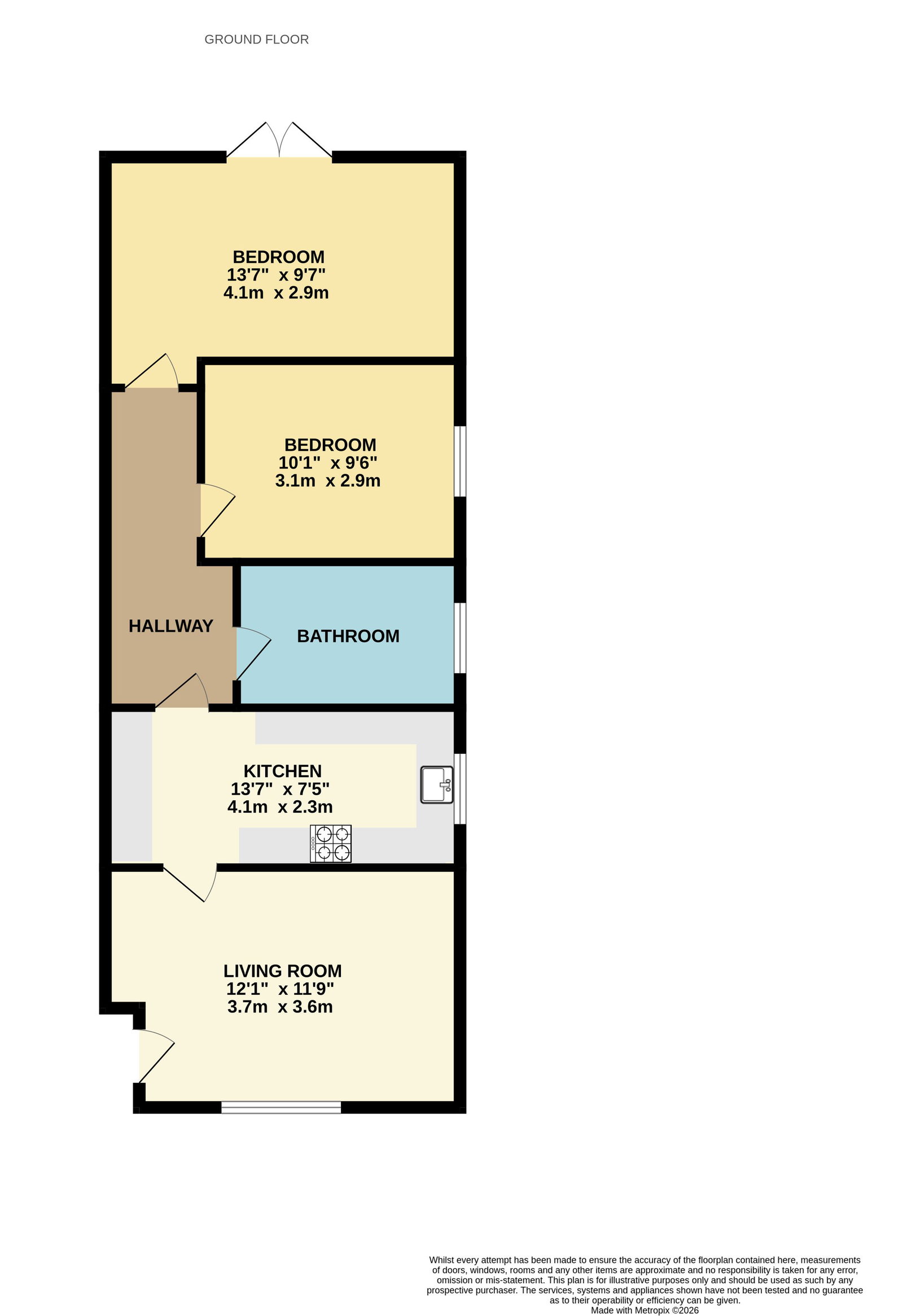 72b, Victoria Road, Southampton floorplan