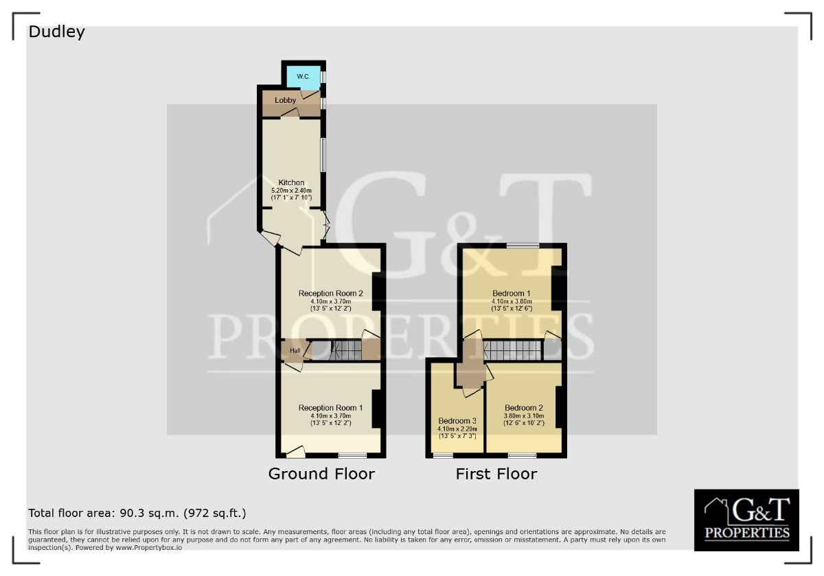 4 Bird Street, Dudley floorplan