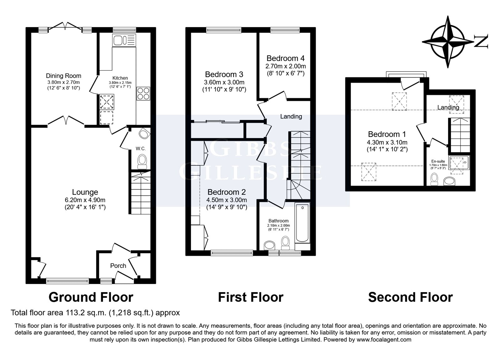 37, Villier Street, Uxbridge floorplan