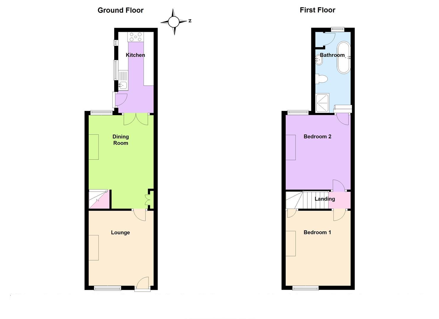95, Wood Street, Earl Shilton floorplan