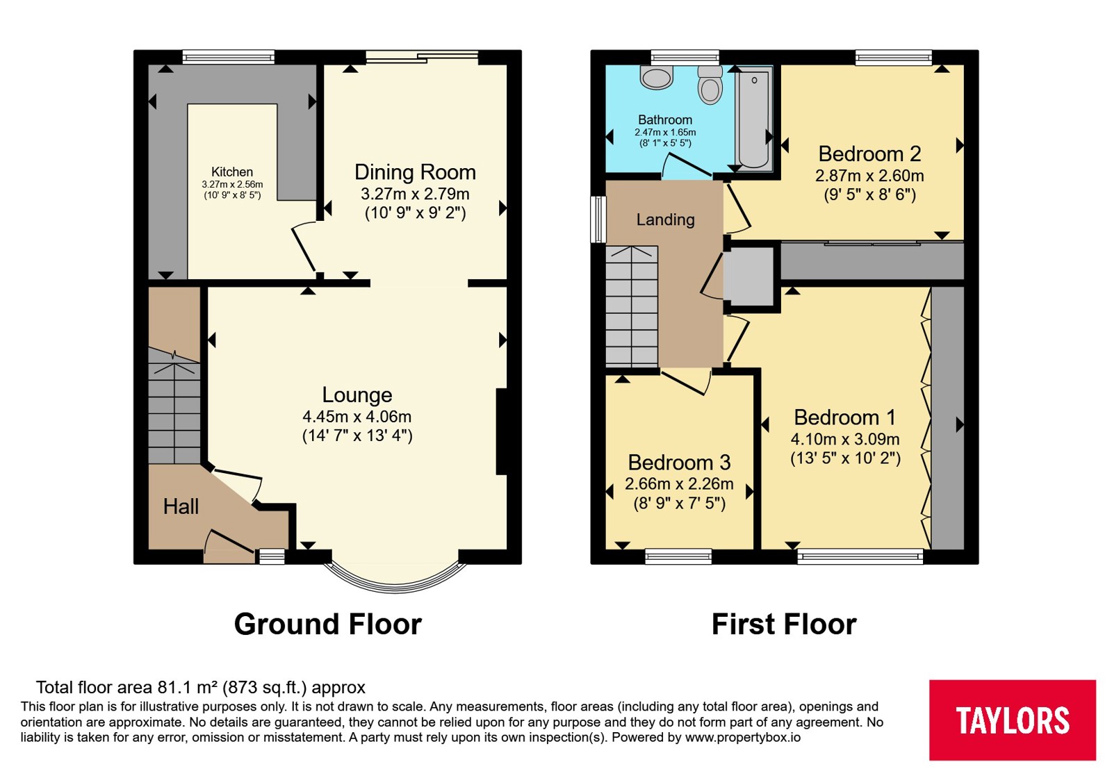 Owls Head Road, Bristol floorplan