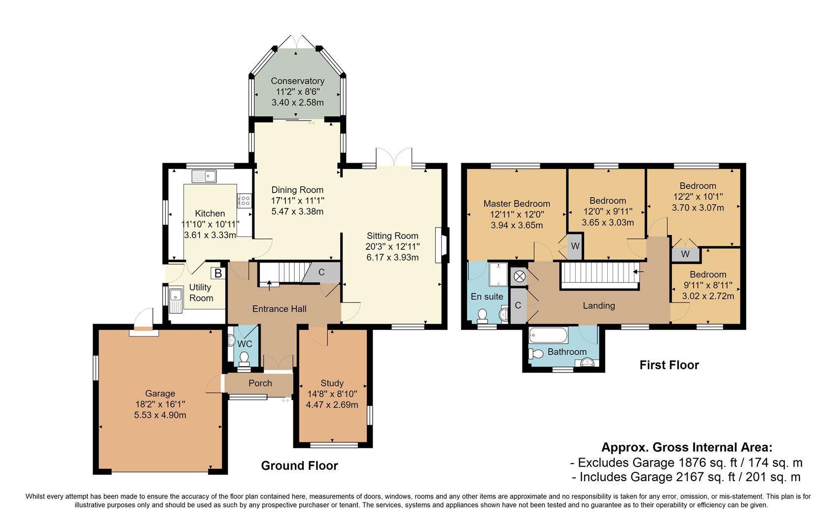 Bourne House,, Brook Lane, Plaxtol floorplan