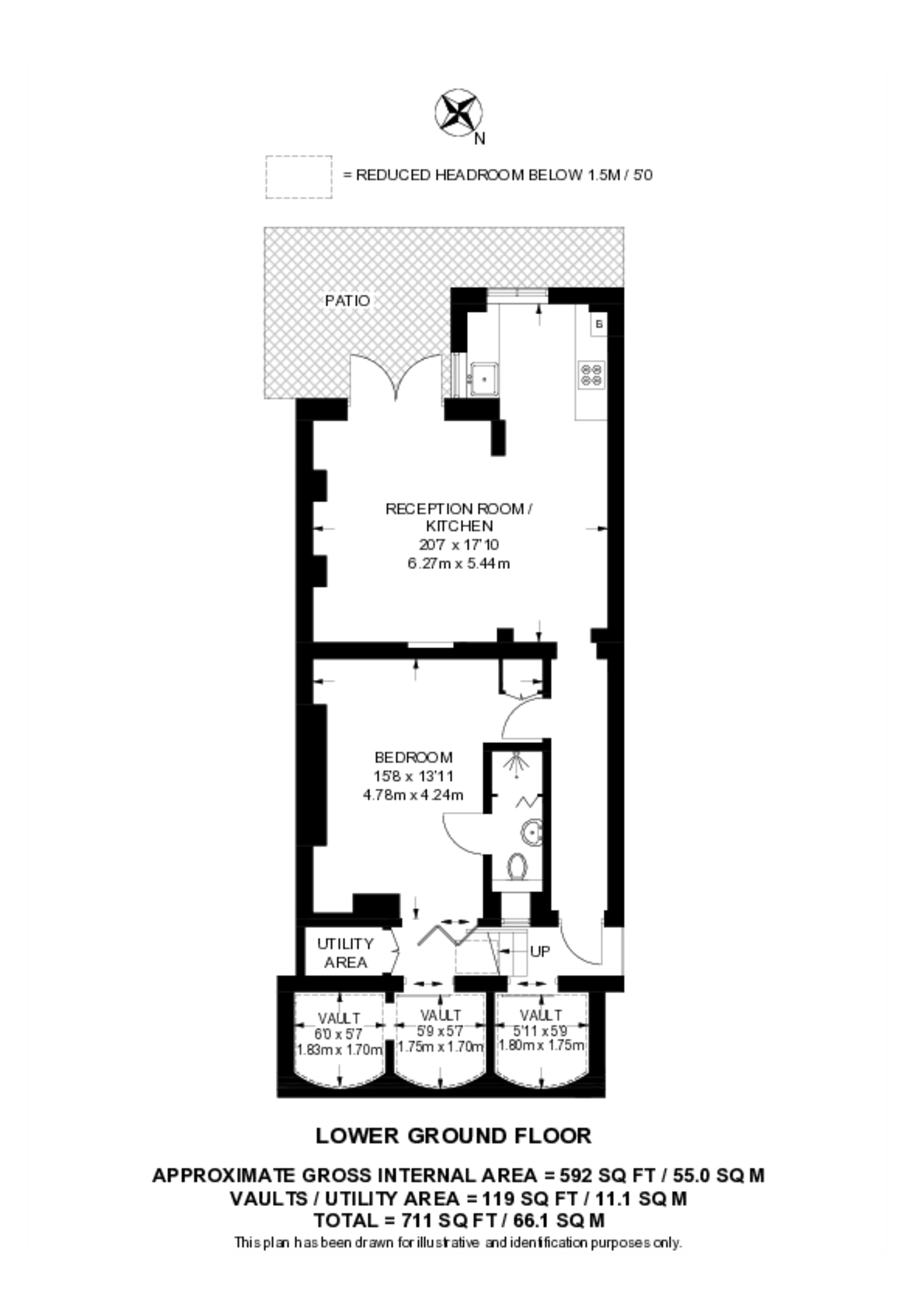 All Saints Road, Notting Hill floorplan