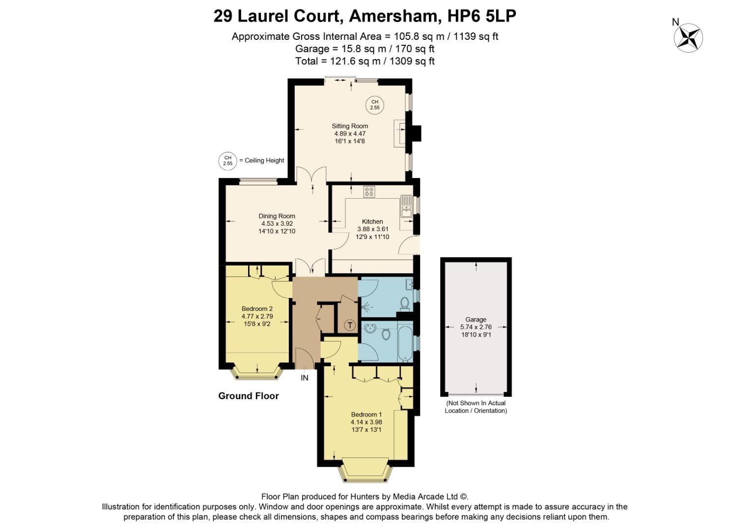 29 Laurel Court, Long Park, Amersham floorplan