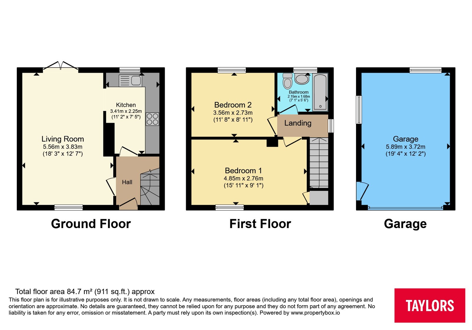 64, Banwell Avenue, Wiltshire floorplan