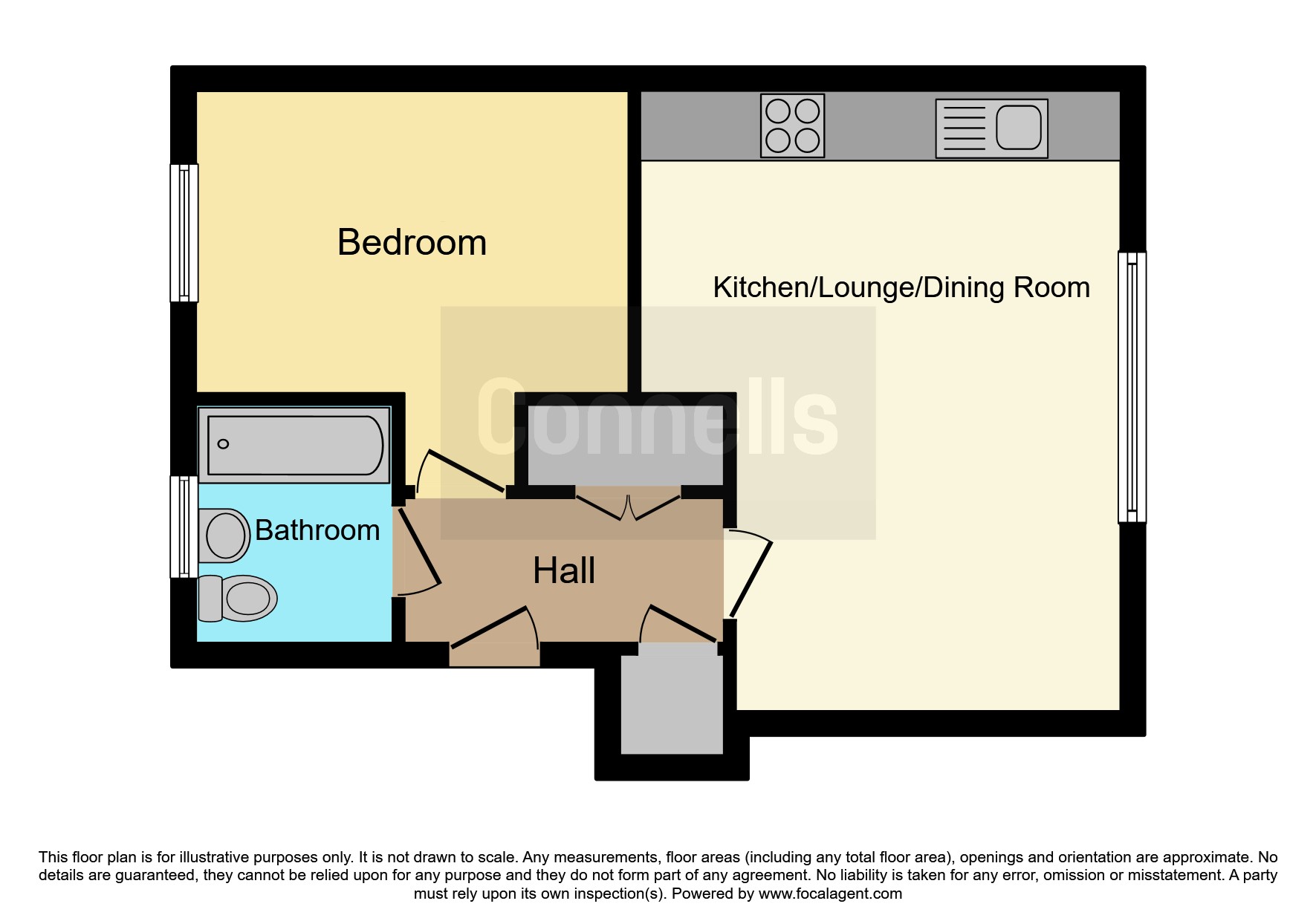 93, Ropeway, Southam floorplan