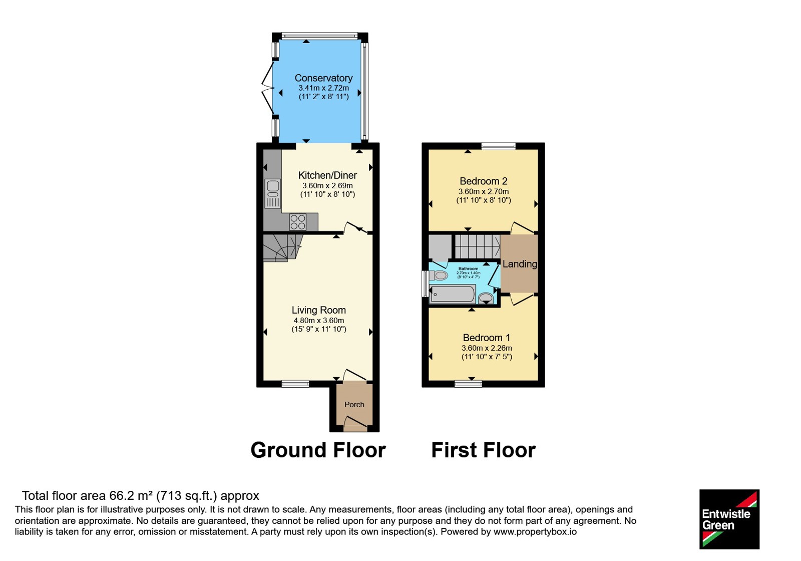 99, Kinross Close, Warrington floorplan