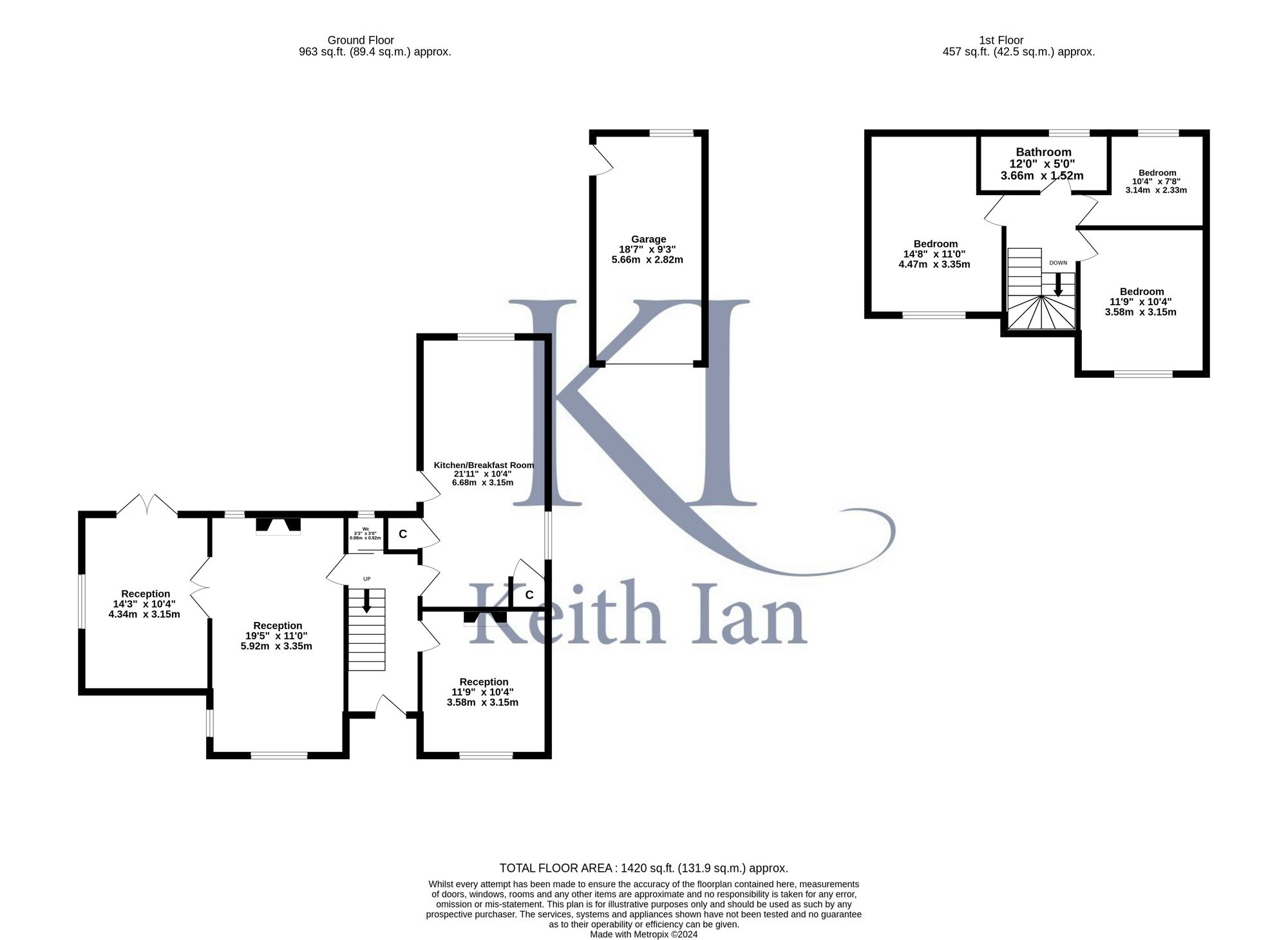 Little Linford Westmill Road, Ware floorplan