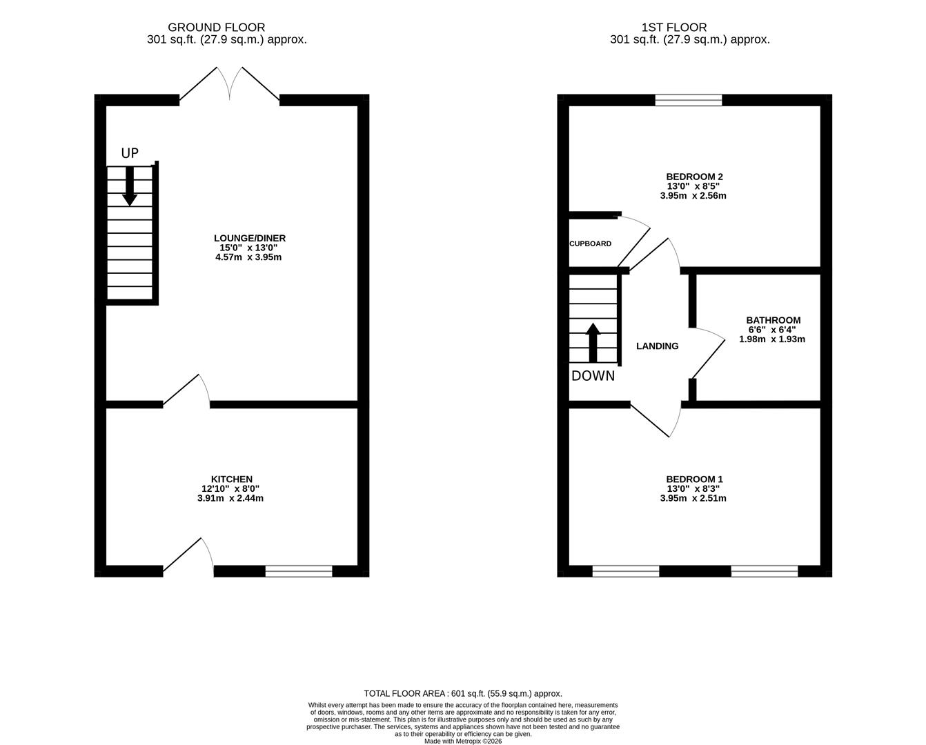 19, Baildon Court, Hull floorplan