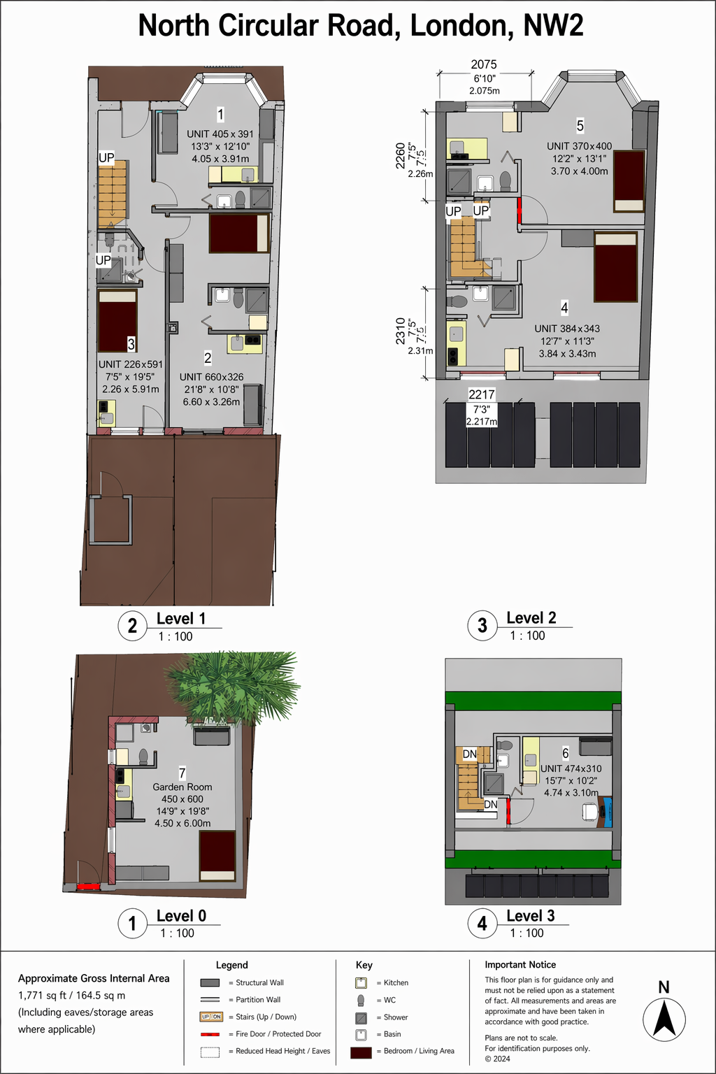 736, North Circular Road, London floorplan