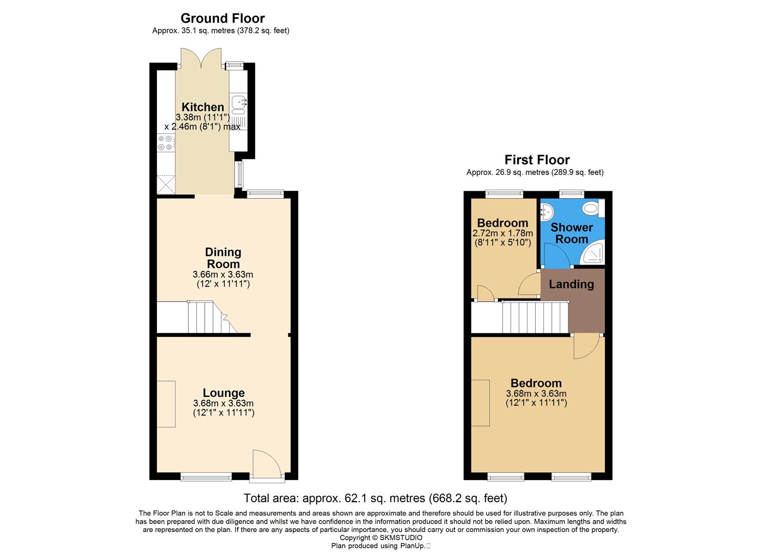 6, Oster Street, St. Albans floorplan