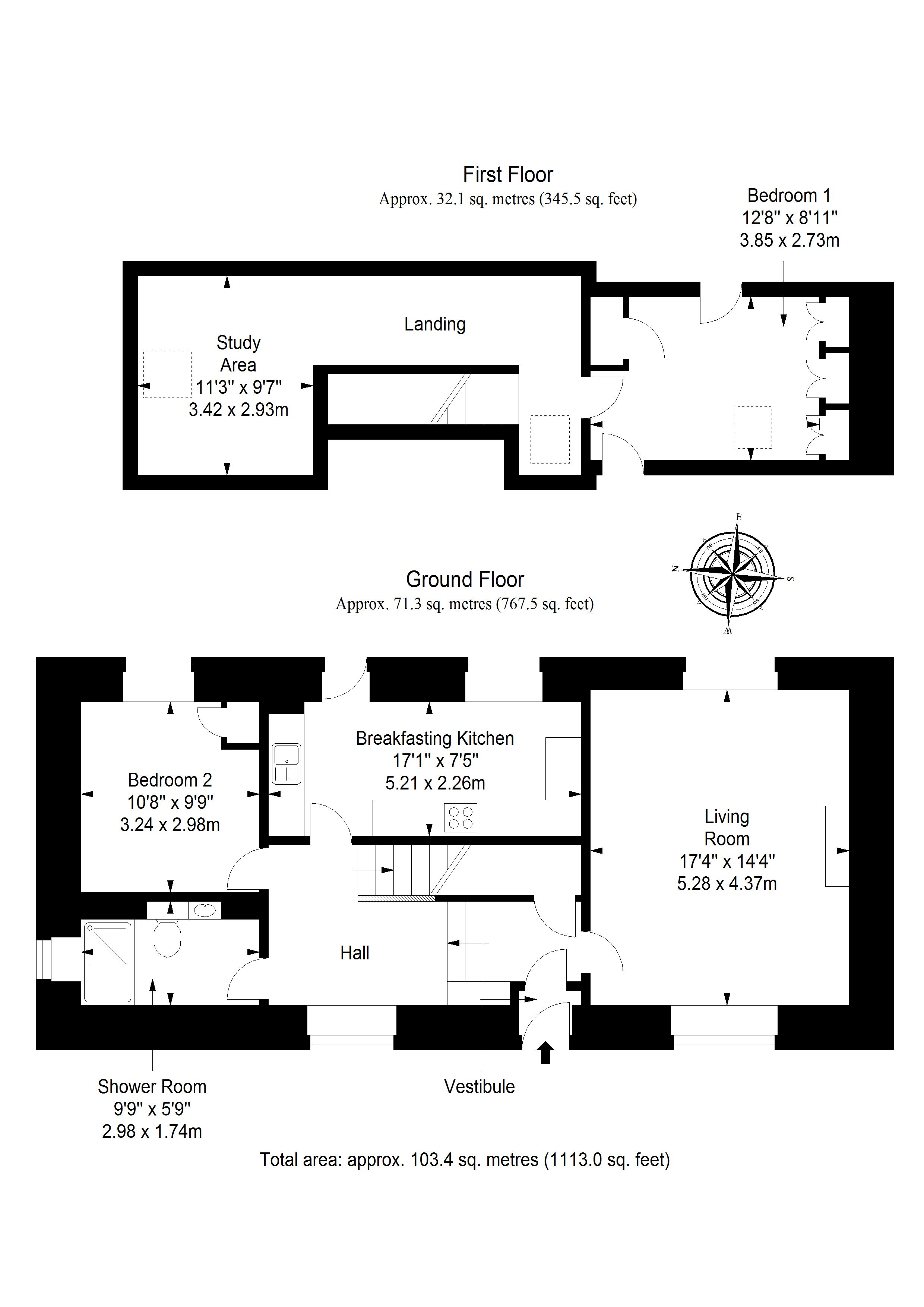 17 Markle Steading, East Linton EH40, 2 bedroom cottage for sale
