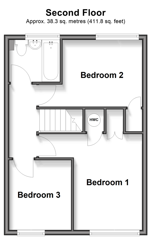Dixon Close, Maidstone floorplan