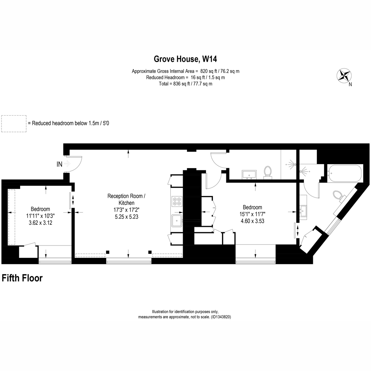 94-95 Addison Road, London floorplan