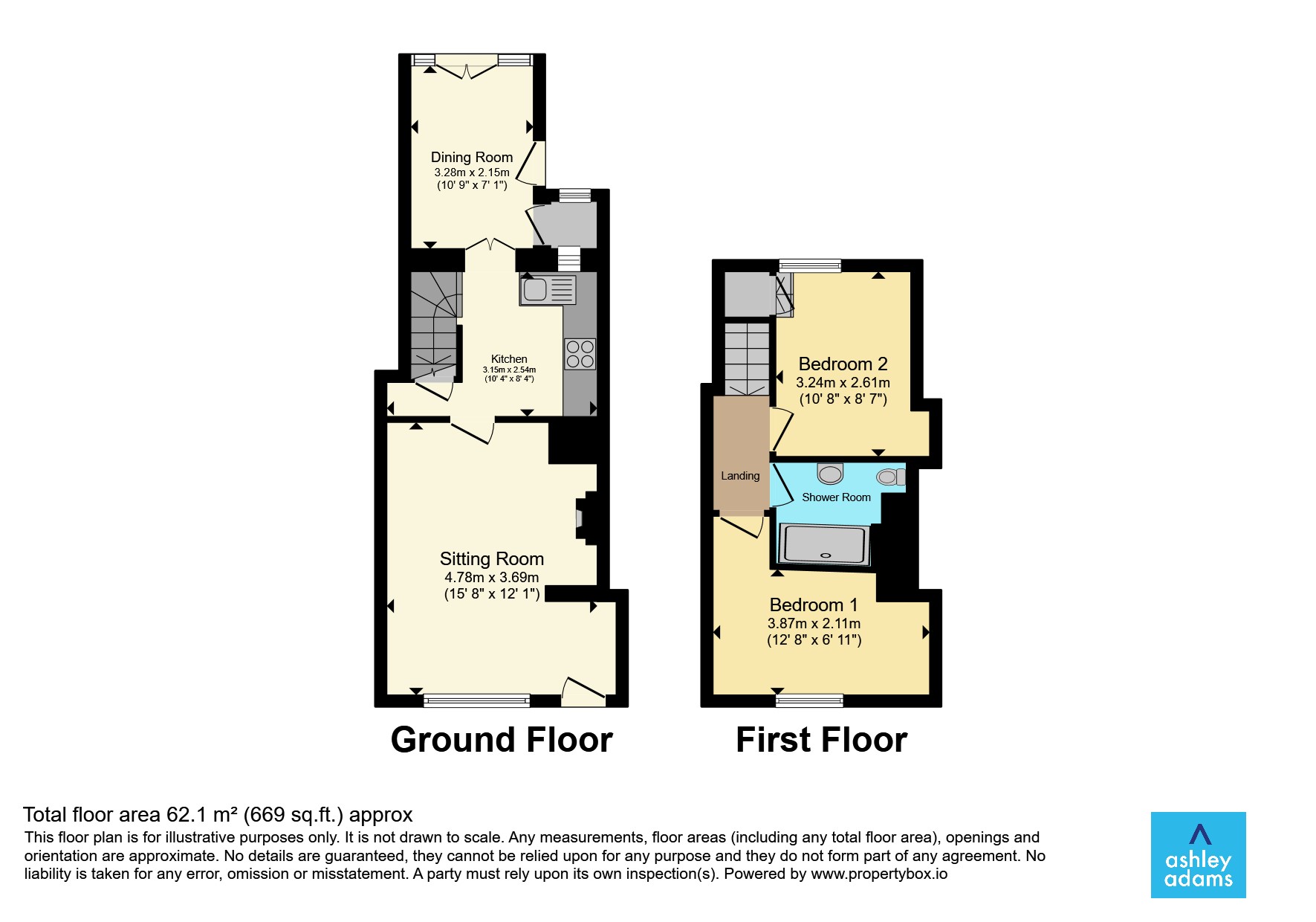 18, Main Street, Derby floorplan