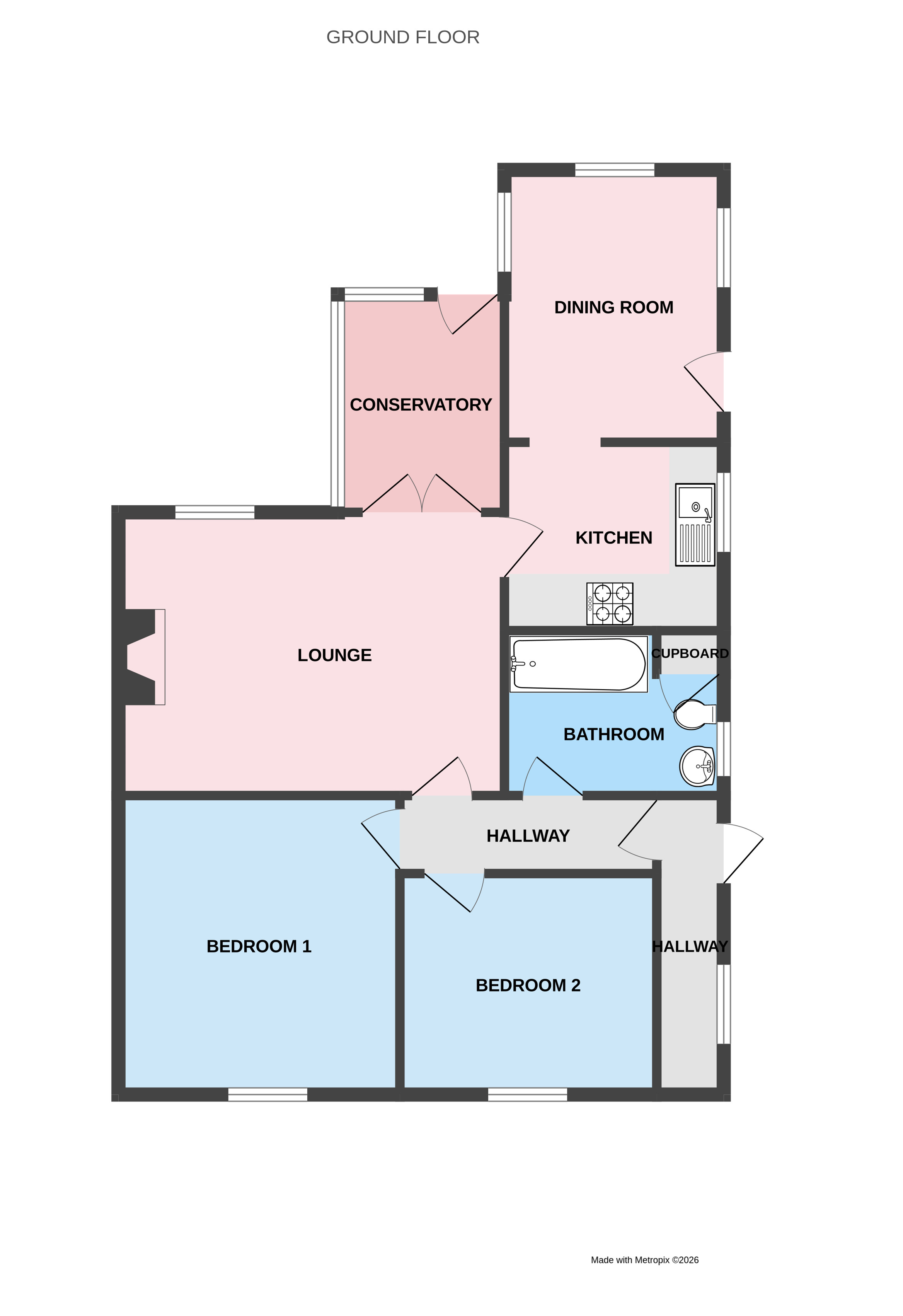 1, Far Ridding, Stafford floorplan