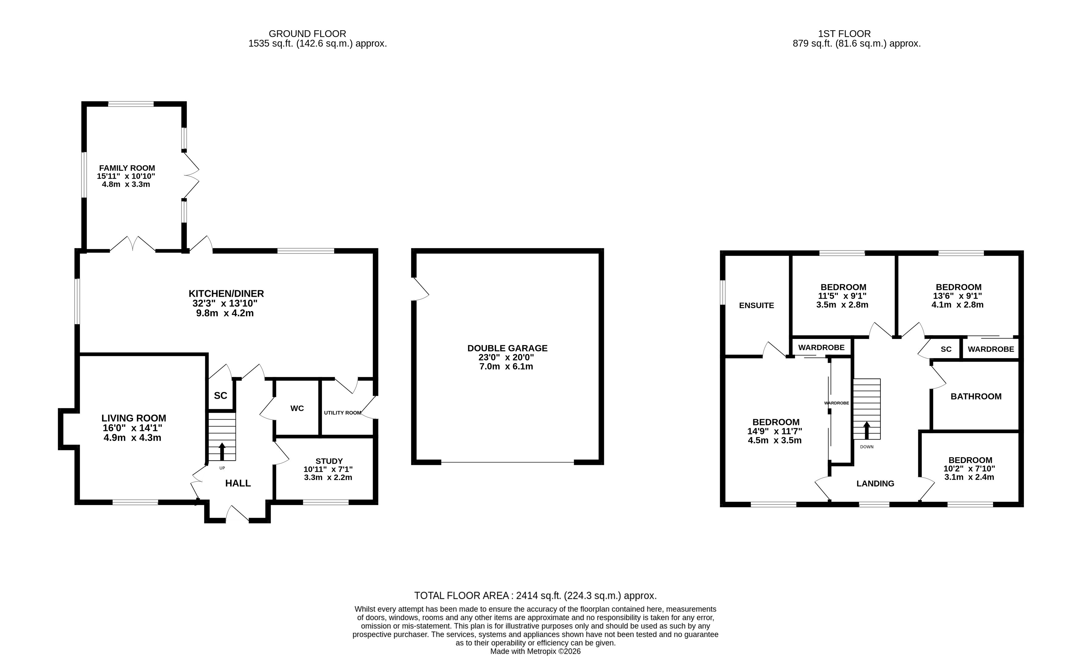 27, St Andrews Way, Langford floorplan