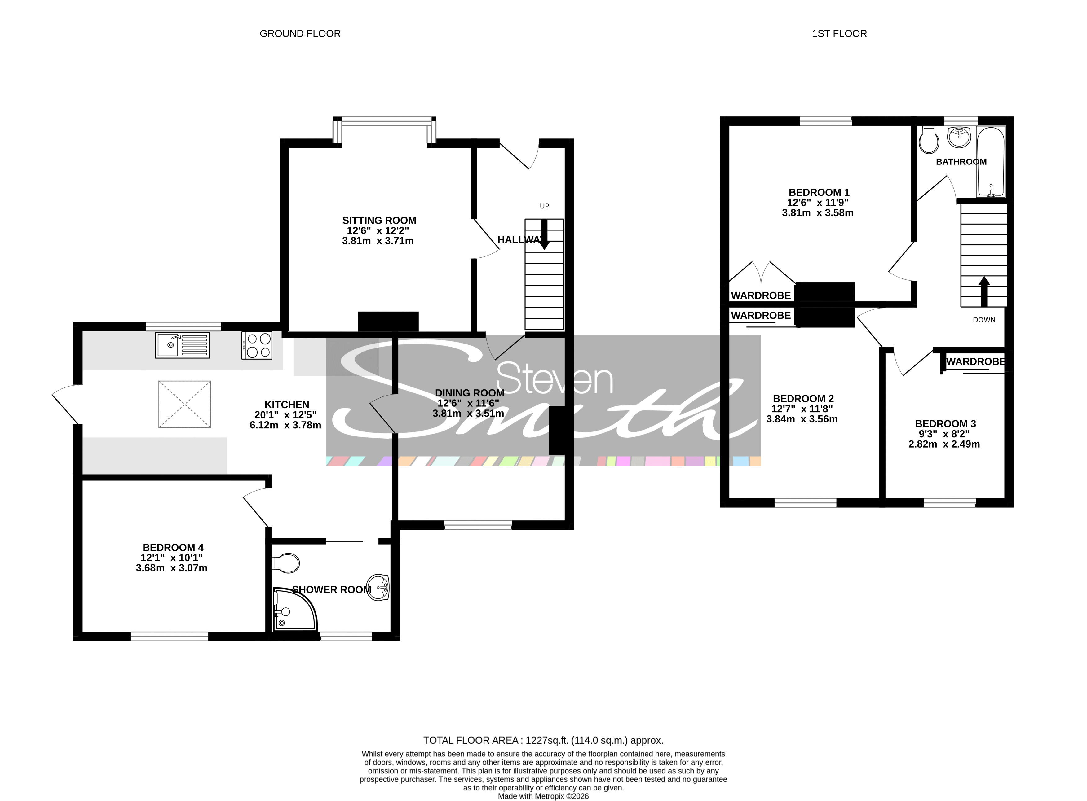 35, Coleridge Vale Road North, Clevedon floorplan