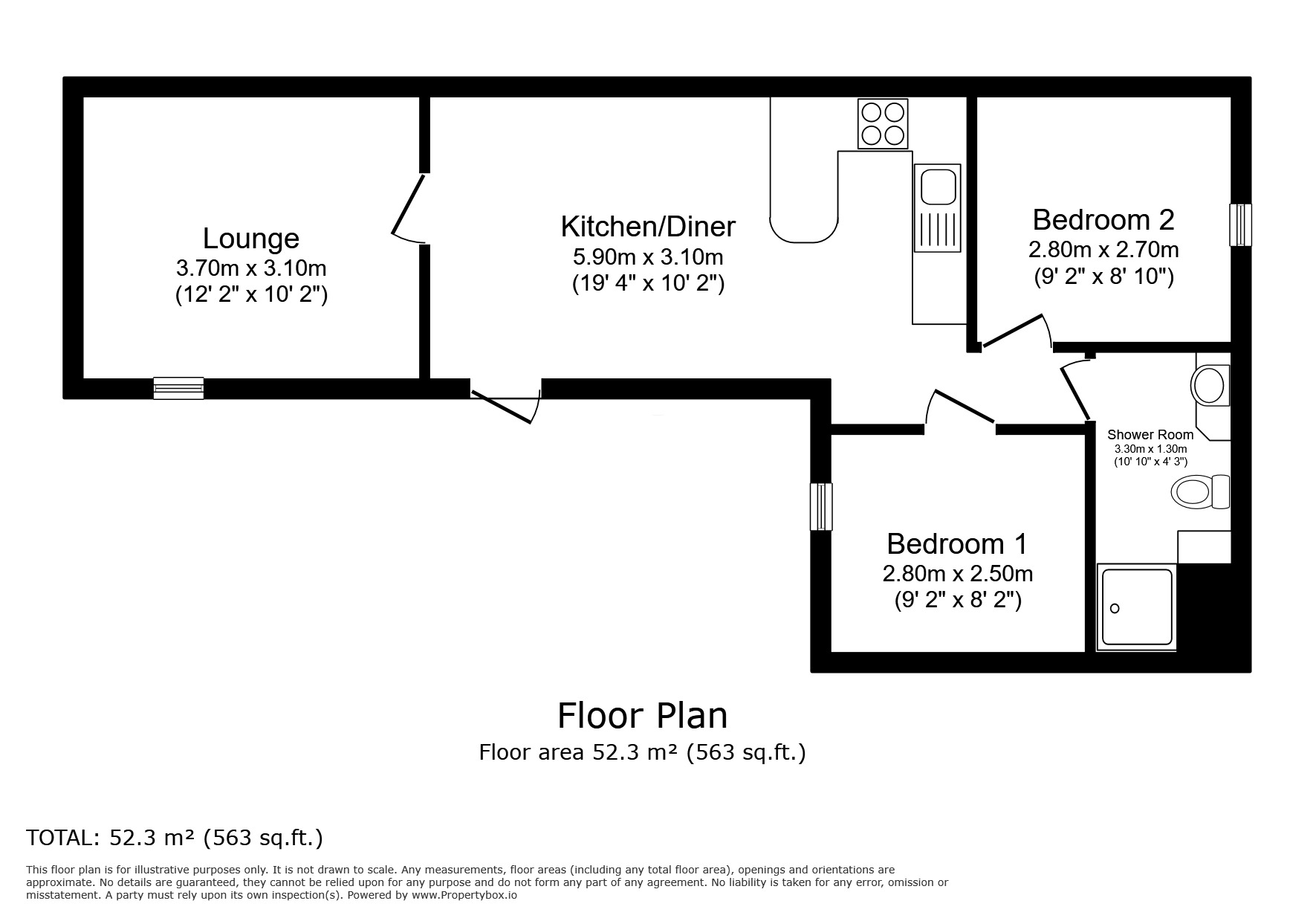 Eton Court, Brislington, Bristol, BS4 floorplan