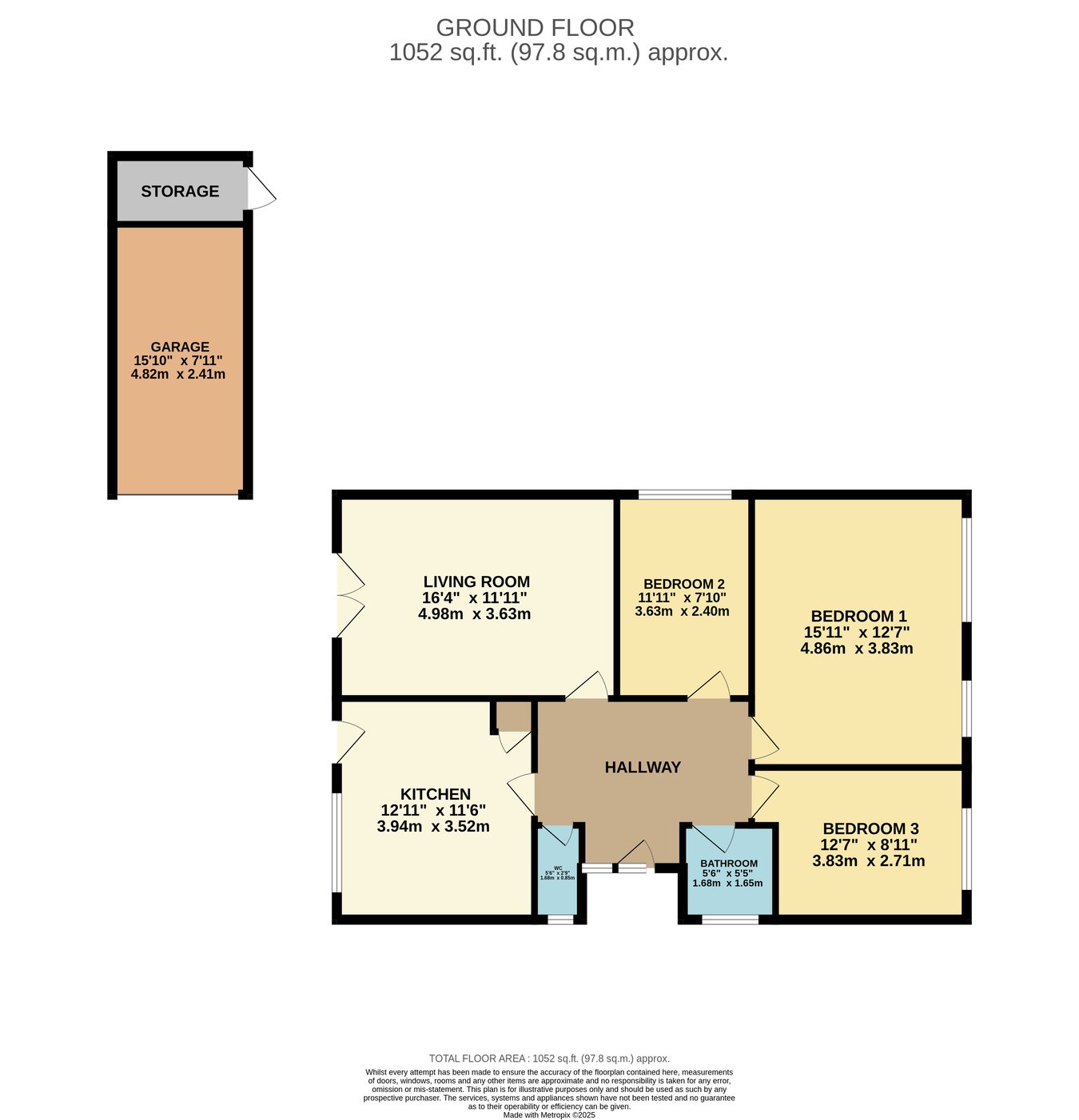 5, Le Clos des Sables, La Route Orange, St Brelade floorplan
