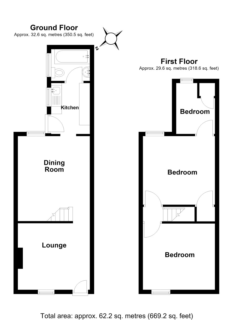 46 George Street, King's Lynn floorplan