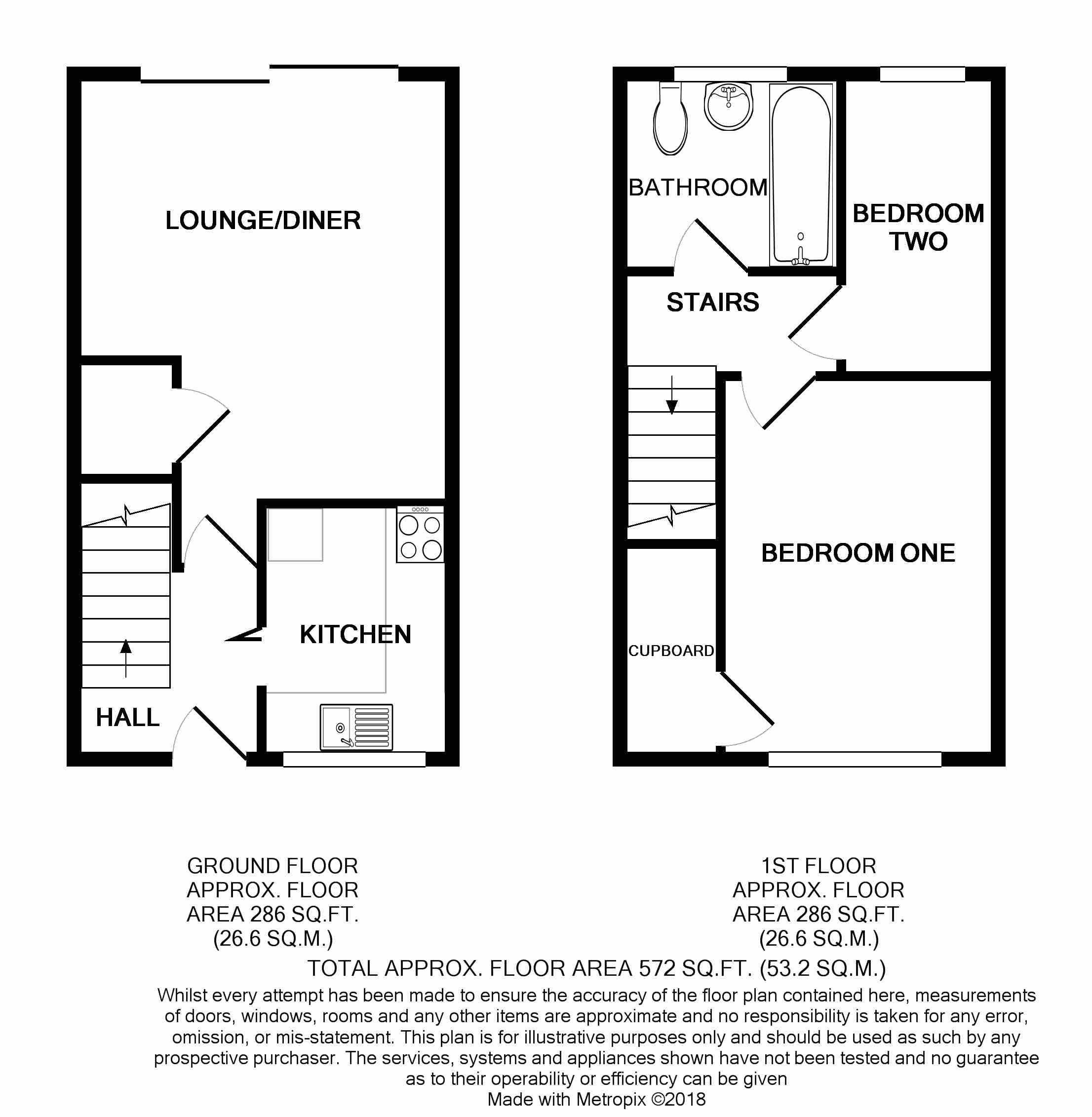 2 Bedrooms Terraced house for sale in Ochiltree Crescent, Mid Calder, Livingston EH53