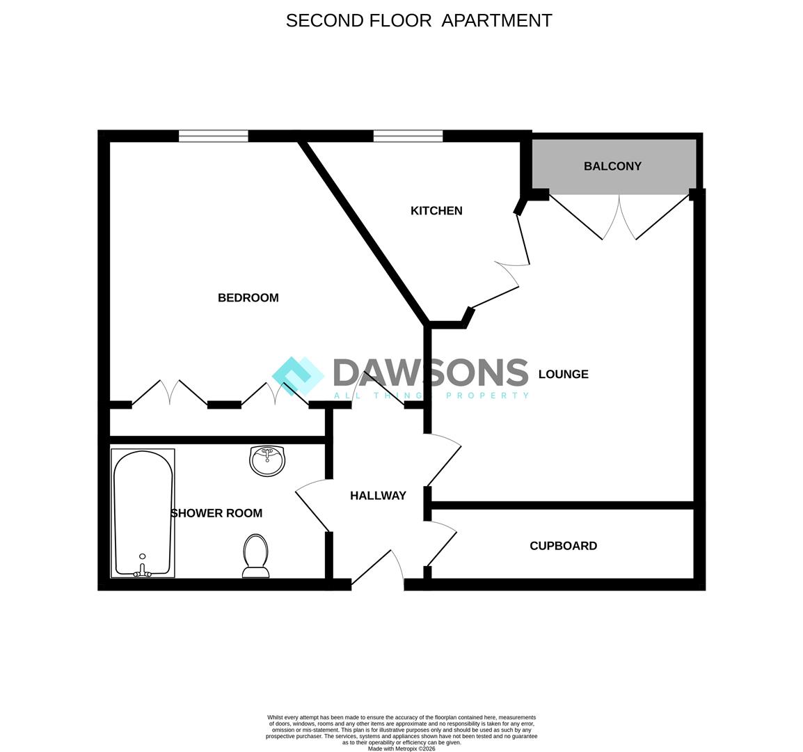 Flat 45, Morgan Court, Swansea floorplan