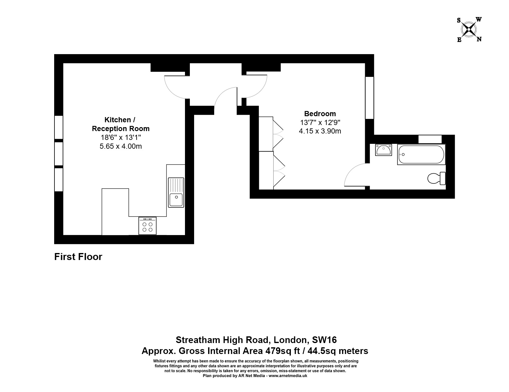 Streatham High Road, Streatham Hill floorplan