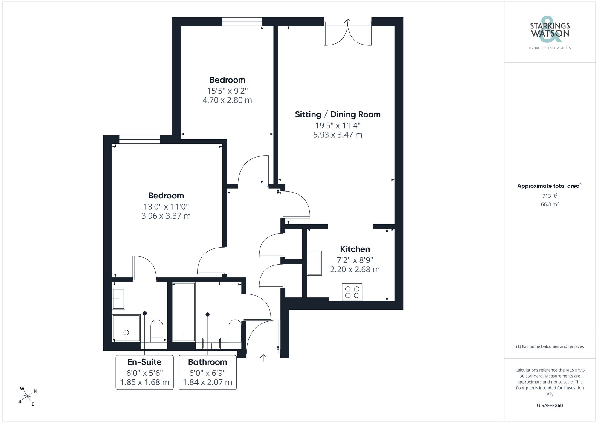 22 Evelyn Fison Mews Eastward Place, Stowmarket floorplan