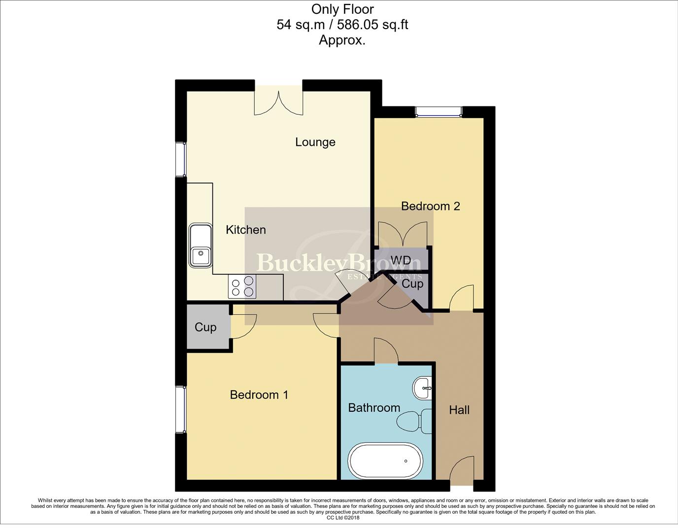 316 Indigo Court, Bath Lane, Mansfield floorplan