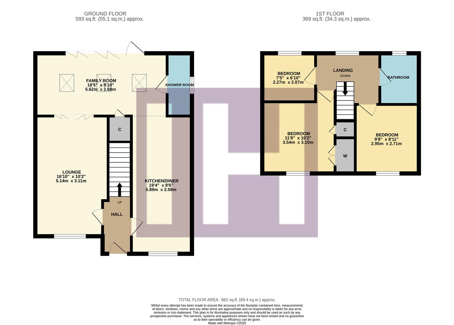 26, Nederdale Close, Yarm floorplan