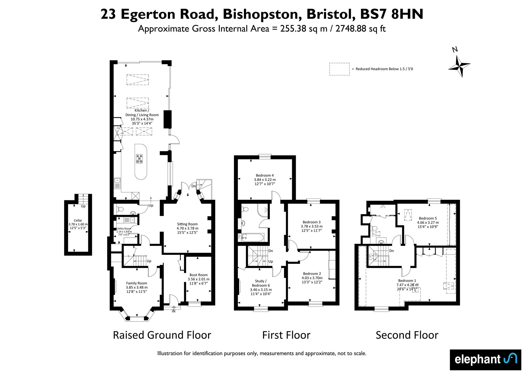 23 Egerton Road, Bristol floorplan