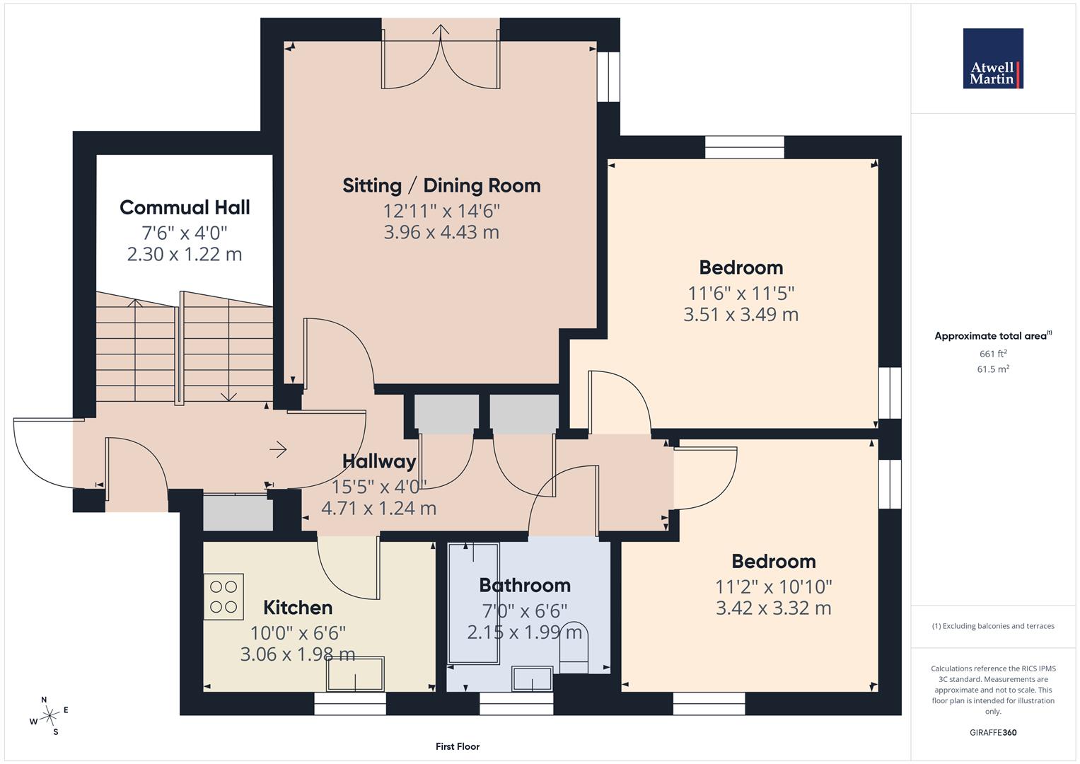 89, Gainey Gardens, Chippenham floorplan
