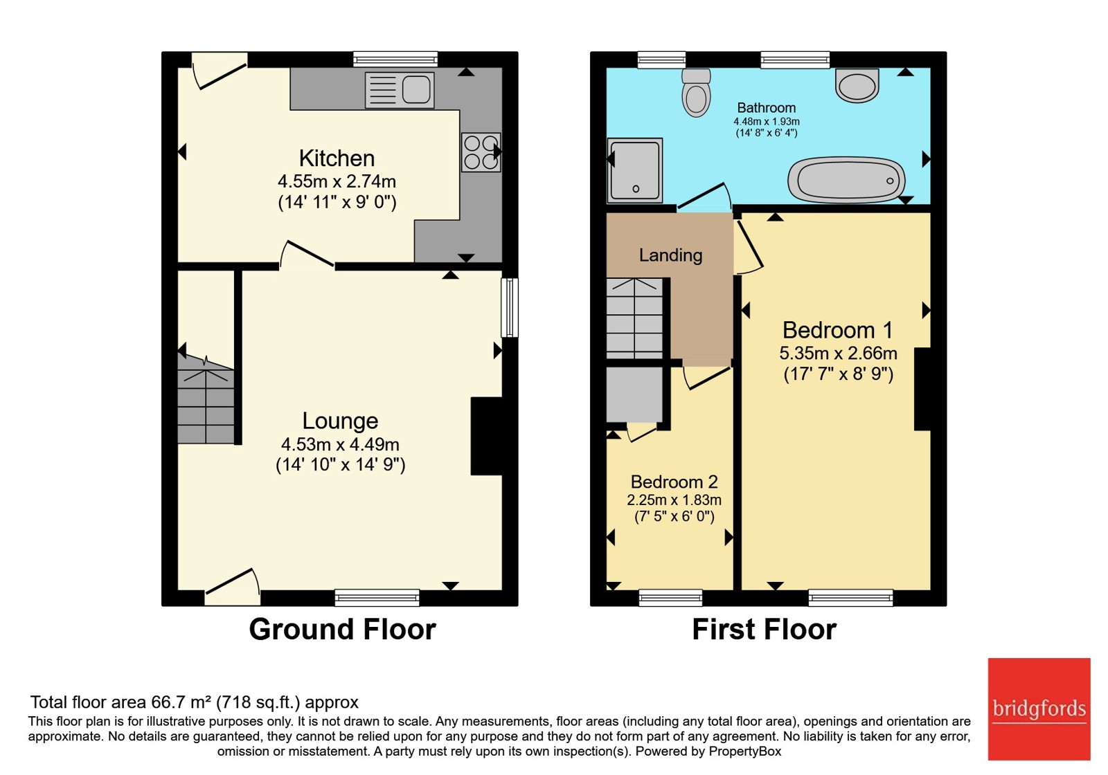 45, Micklehurst Road, Lancashire floorplan