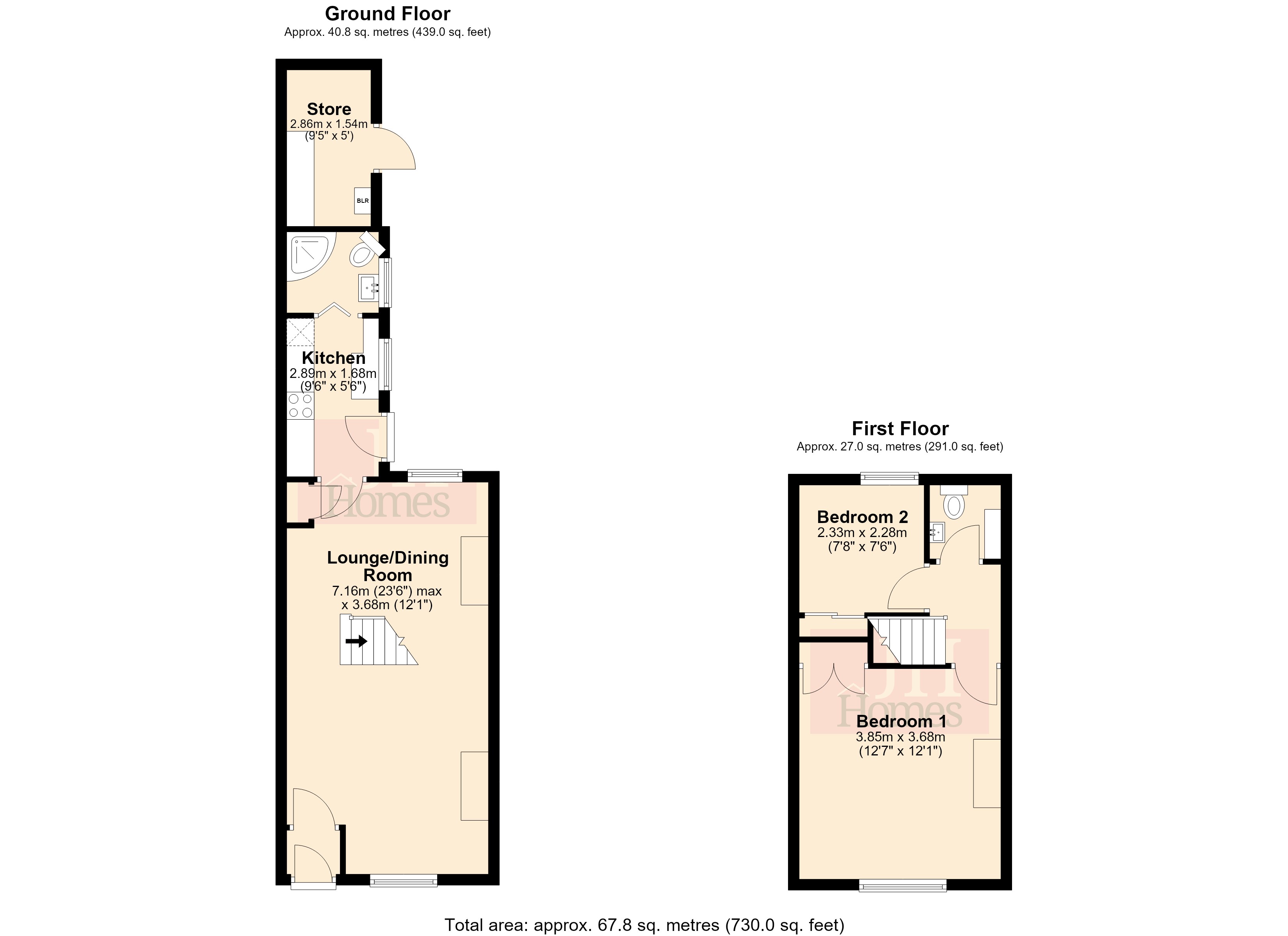 11, Longreins Road, Barrow-in-Furness floorplan