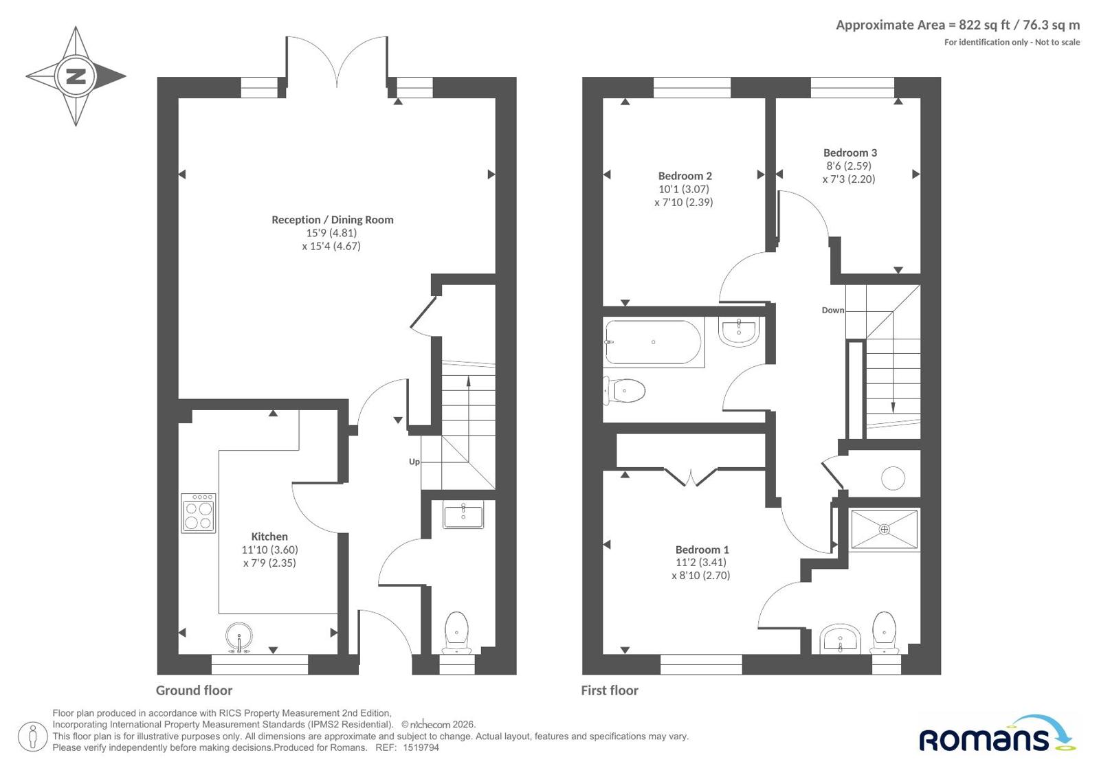 7, Redstart Croft, Berkshire floorplan