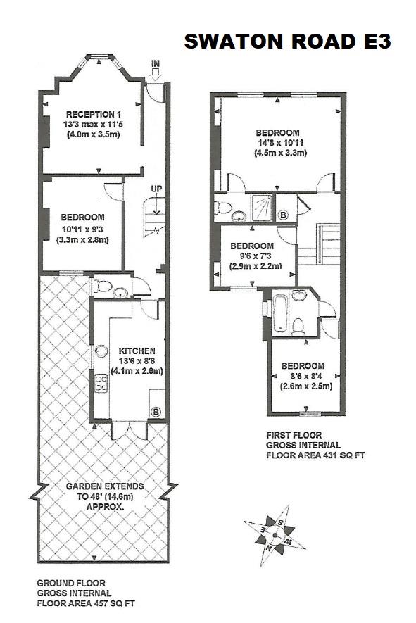 Swaton Road, Bow floorplan