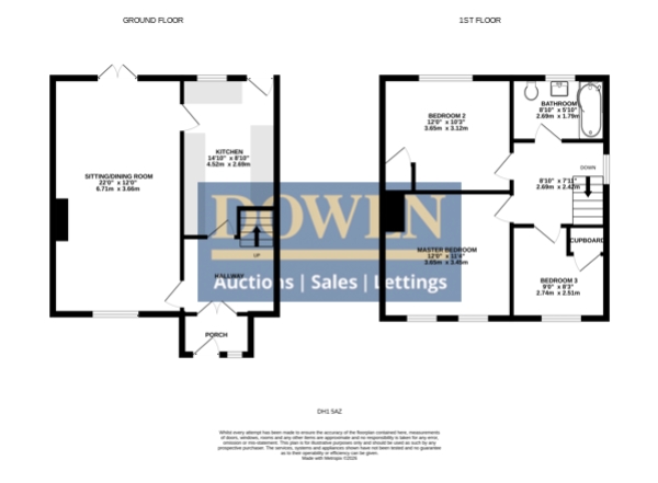 23, Newton Drive, Durham floorplan