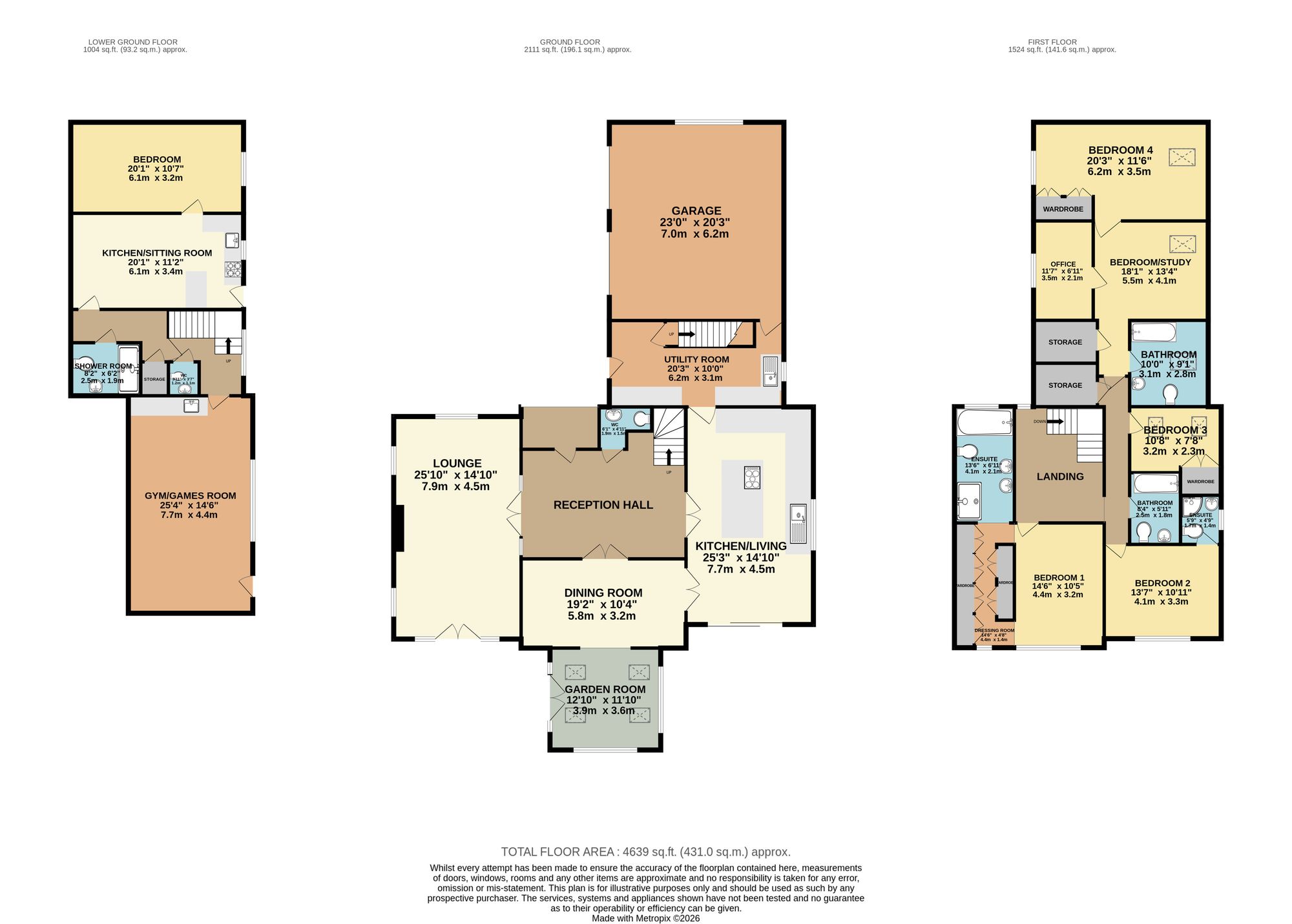 28a Glen Road, Bingley floorplan