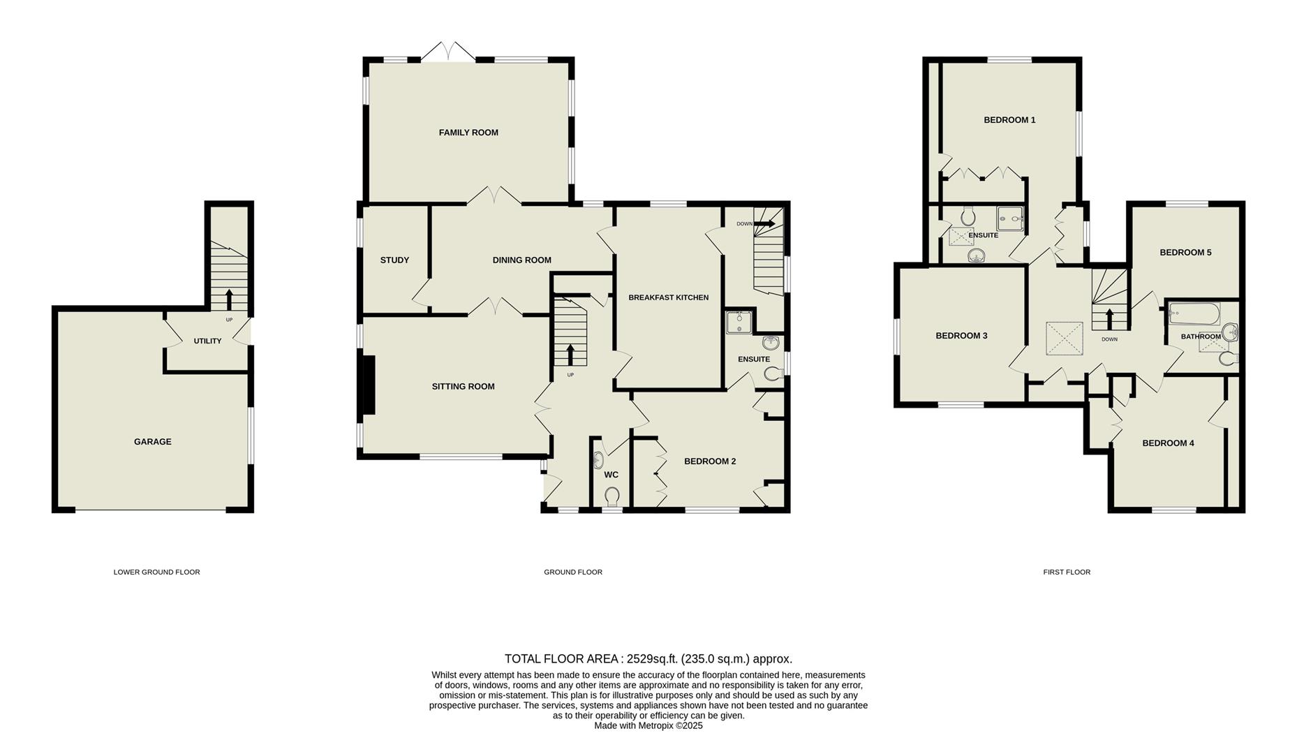 11, Oaklands, Westwood Drive, Ilkley floorplan
