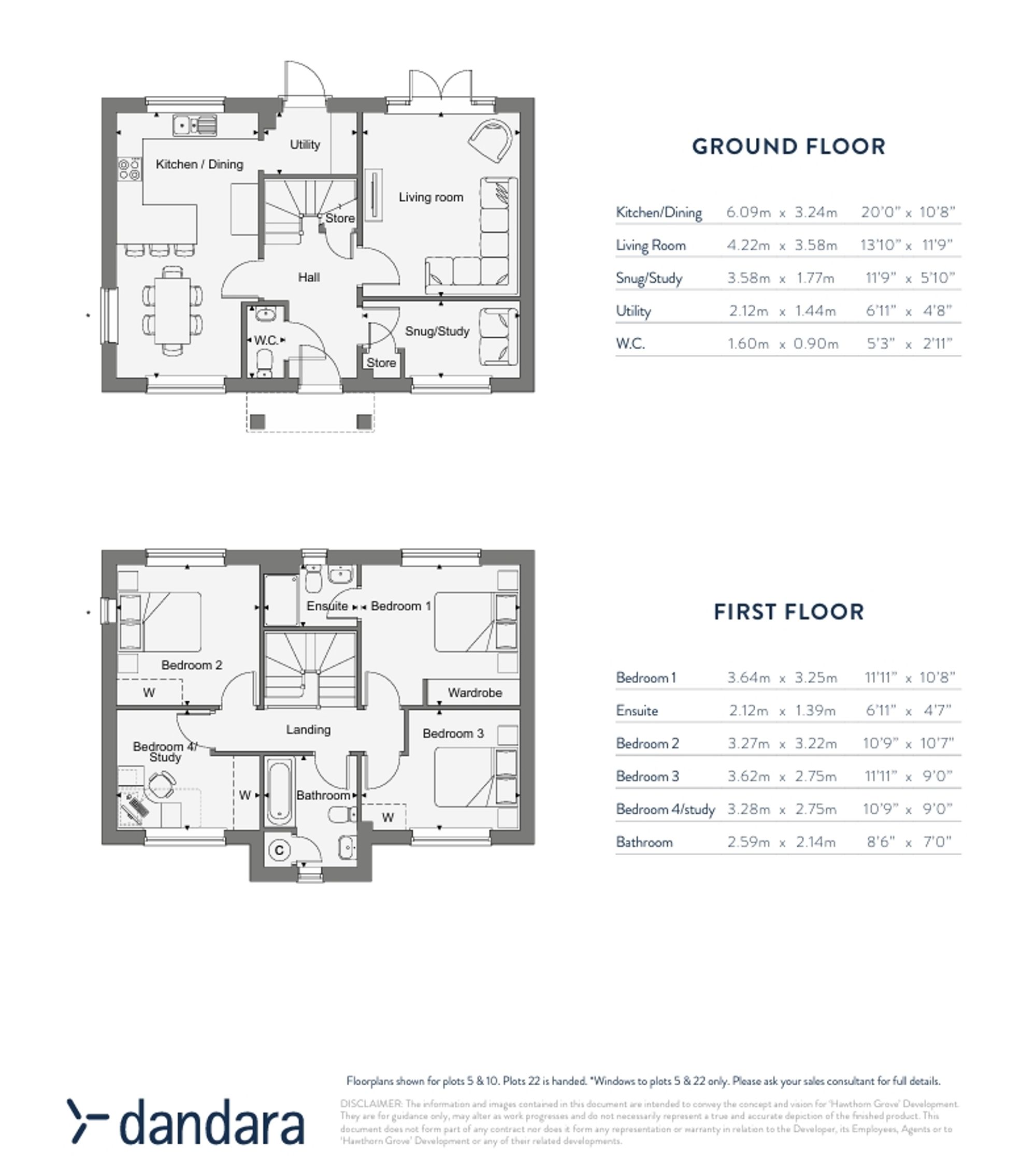 The Penshurst V1, Hawthorn Grove, North Mundham, Chichester floorplan