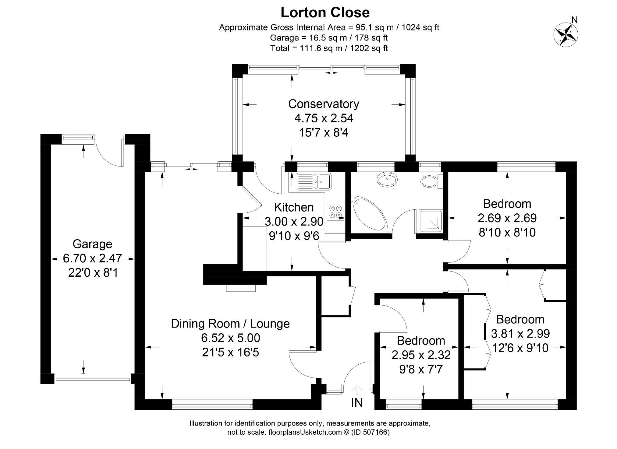 3 Bedrooms Detached bungalow for sale in Lorton Close, Fulwood, Preston PR2