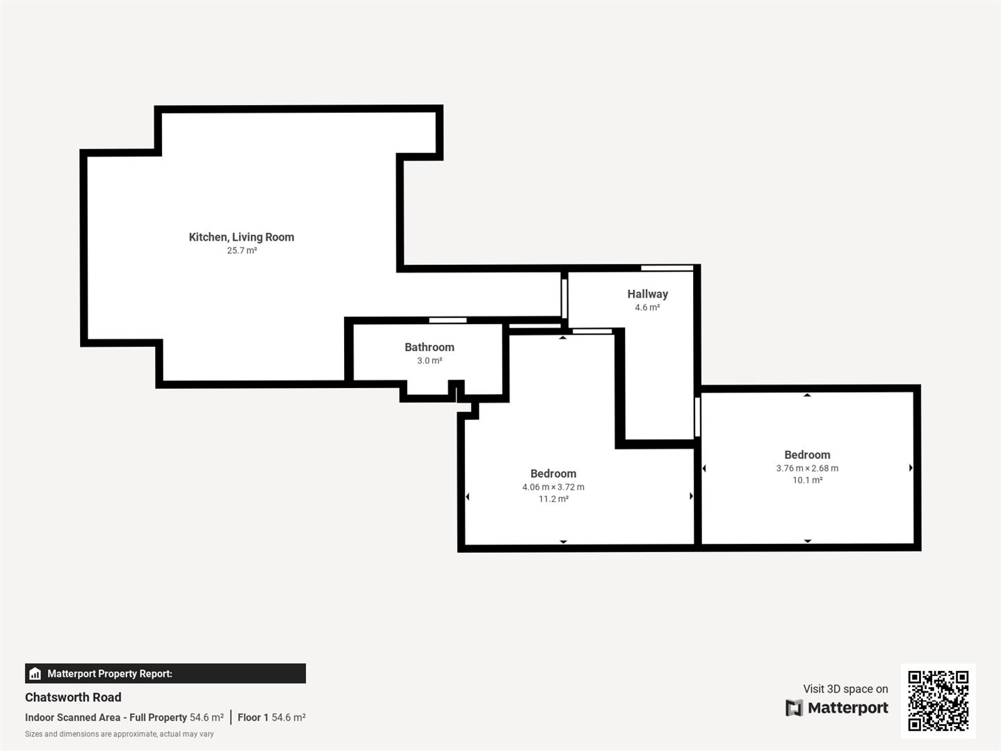 Flat 3, 101, Chatsworth Road, Willesden Green floorplan
