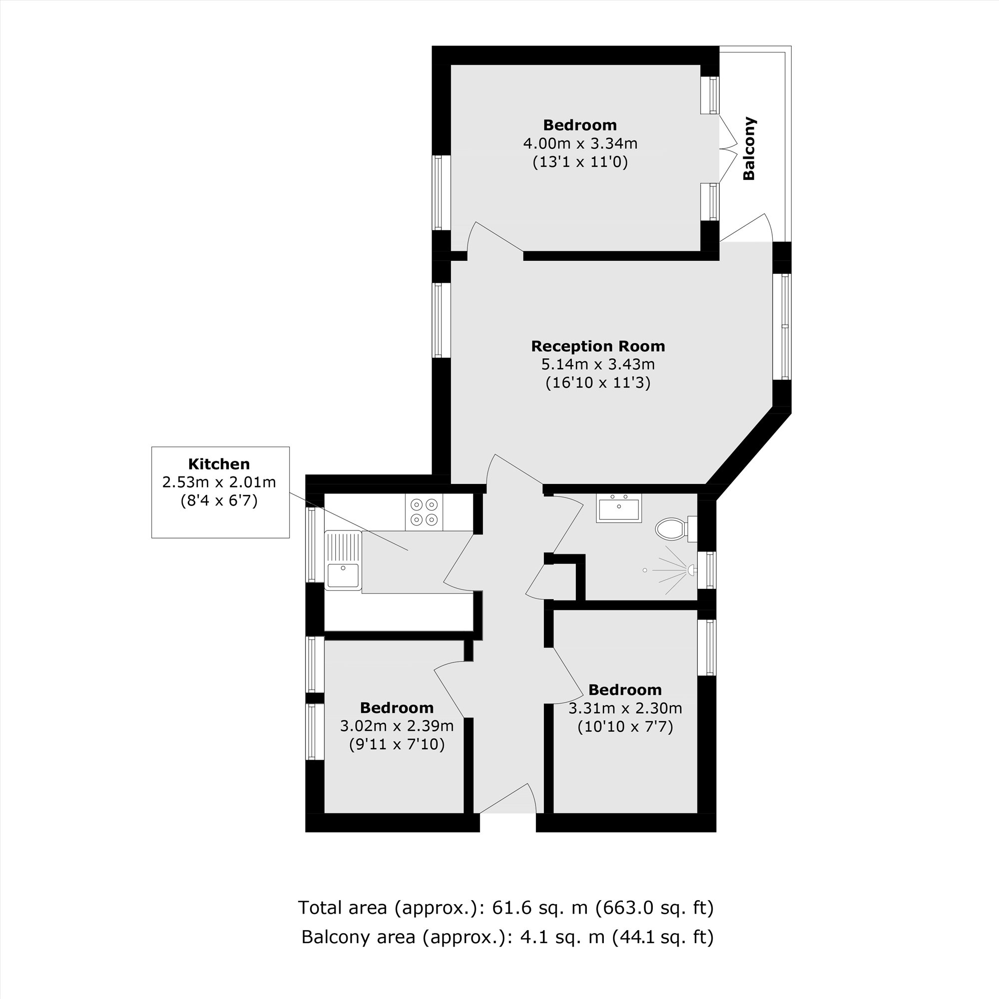 273, Chiswick Village, London floorplan
