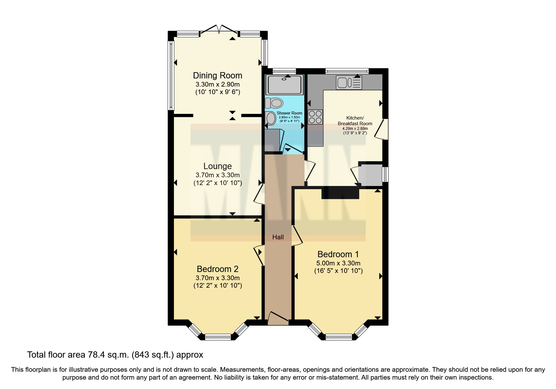 Calmore Road, Totton, Southampton, Hampshire SO40, 2 bedroom bungalow