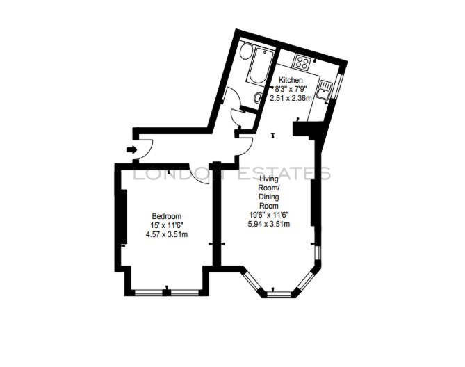 1 Bedrooms Flat to rent in Hamlet Gardens, Hammersmith W6