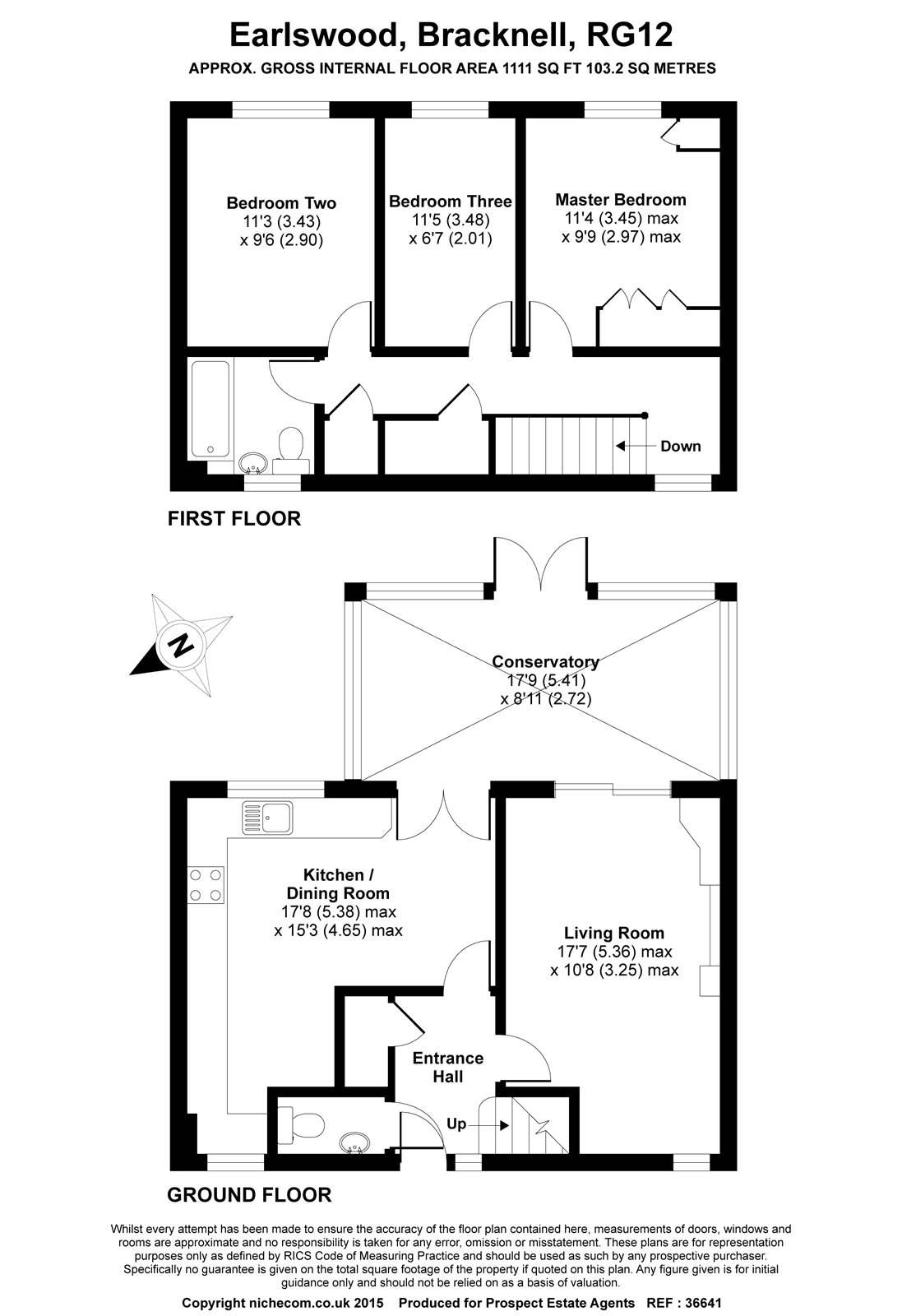 3 Bedrooms Terraced house for sale in Earlswood, Bracknell, Berkshire RG12