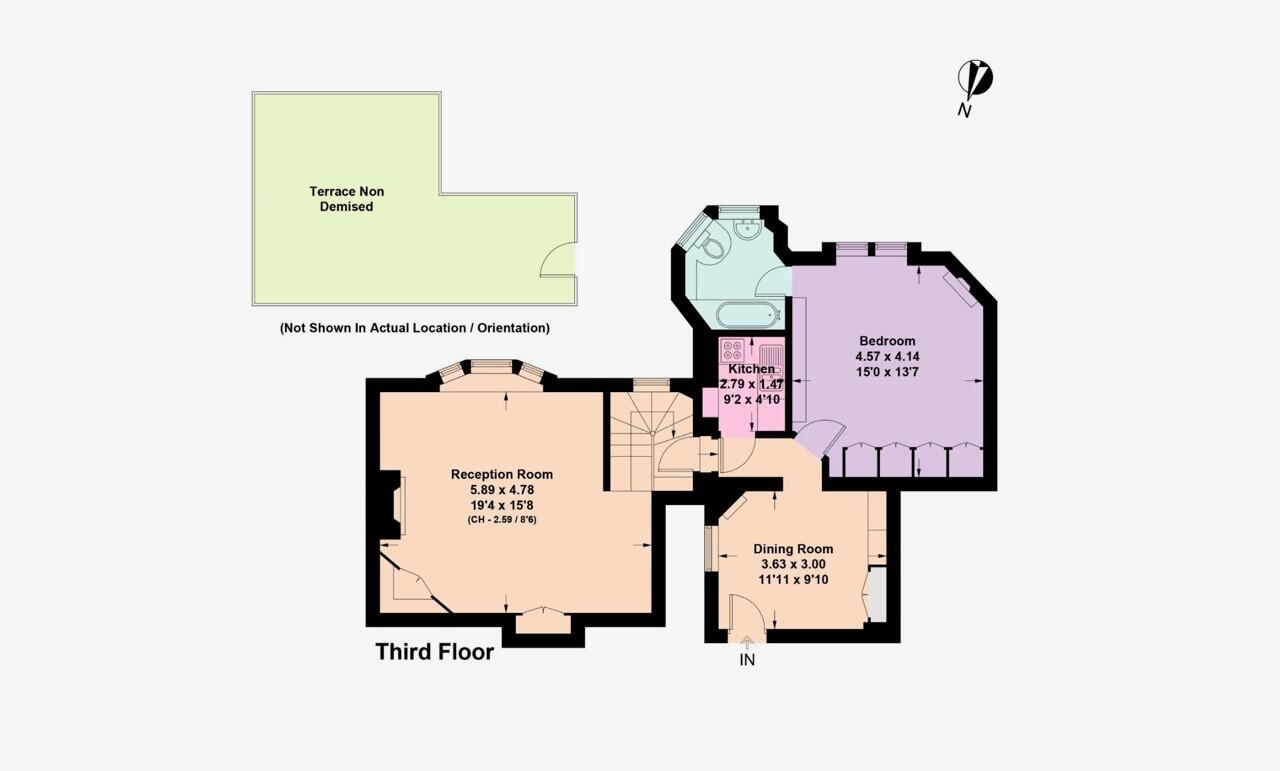 5A Lansdowne House, Lansdowne Road, London floorplan
