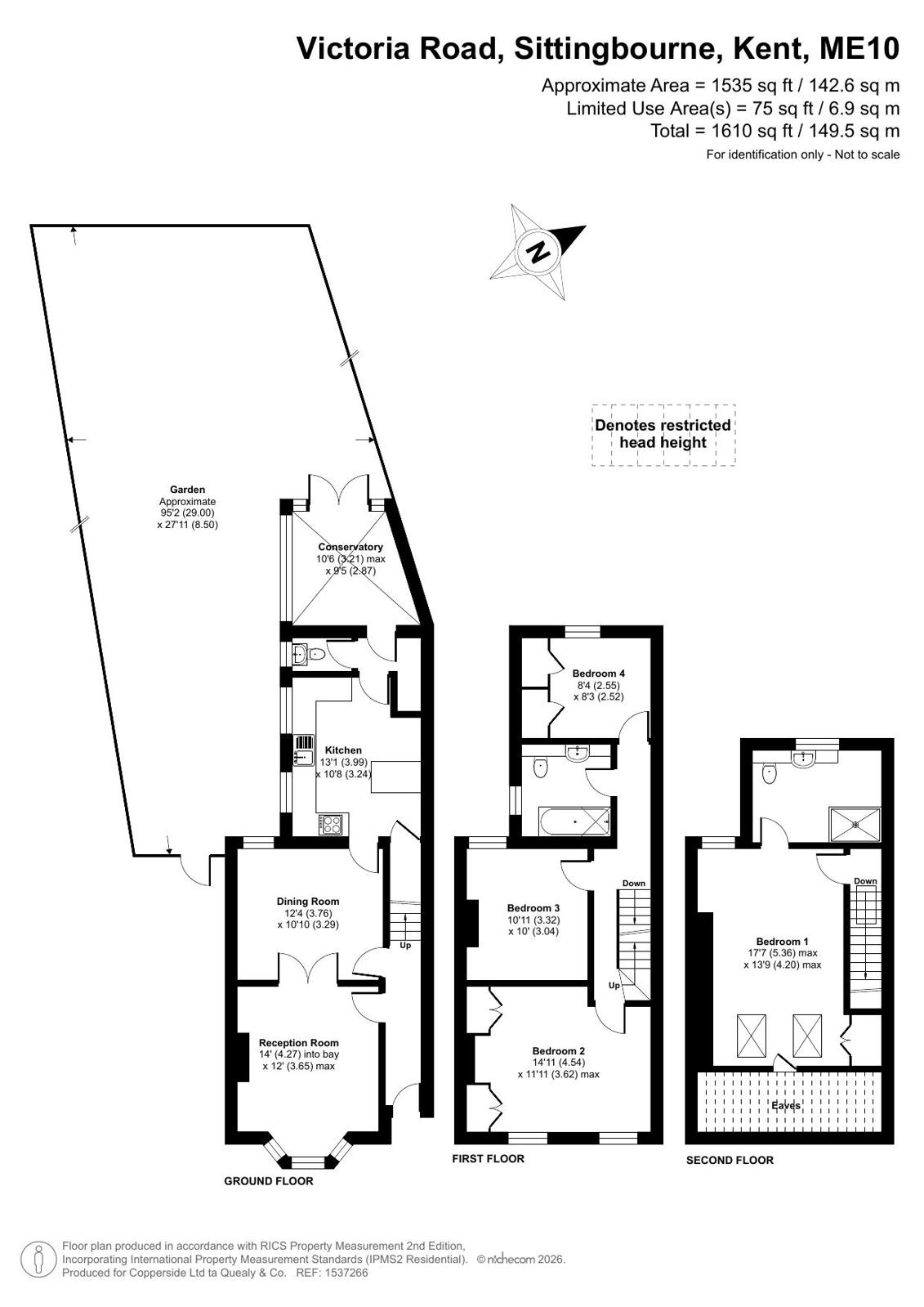 Victoria Road, Kent floorplan