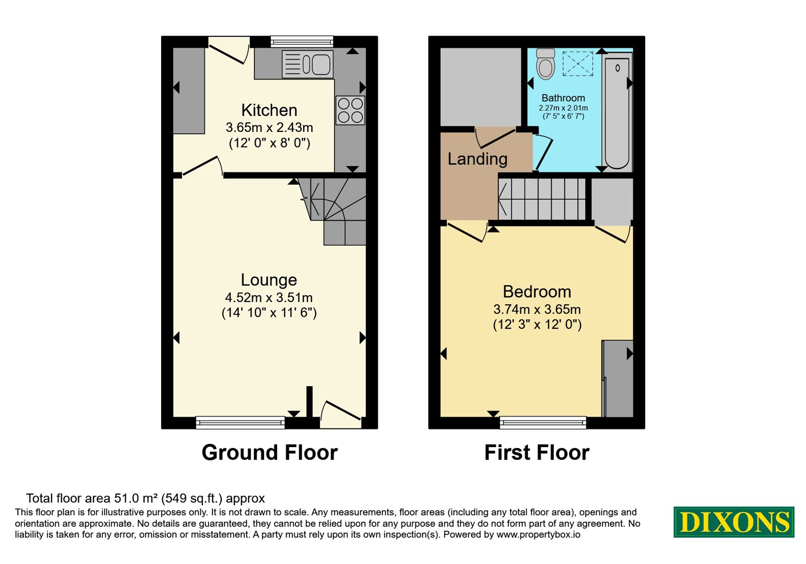40, Peel Street, Worcestershire floorplan